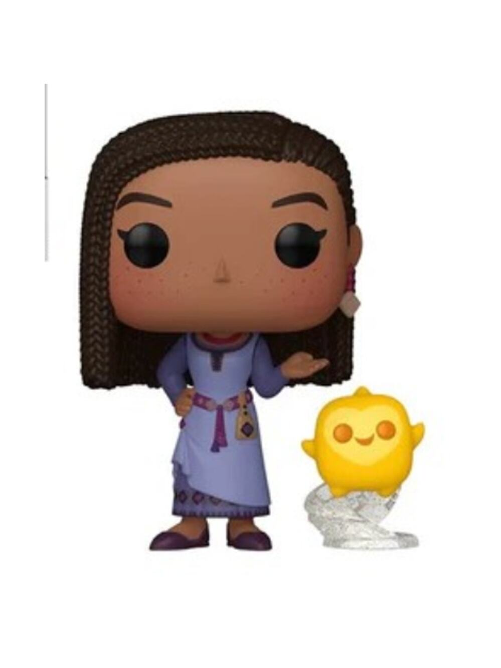 Funko POP Disney Wish Asha with Star Vinyl Figure Official Collectible